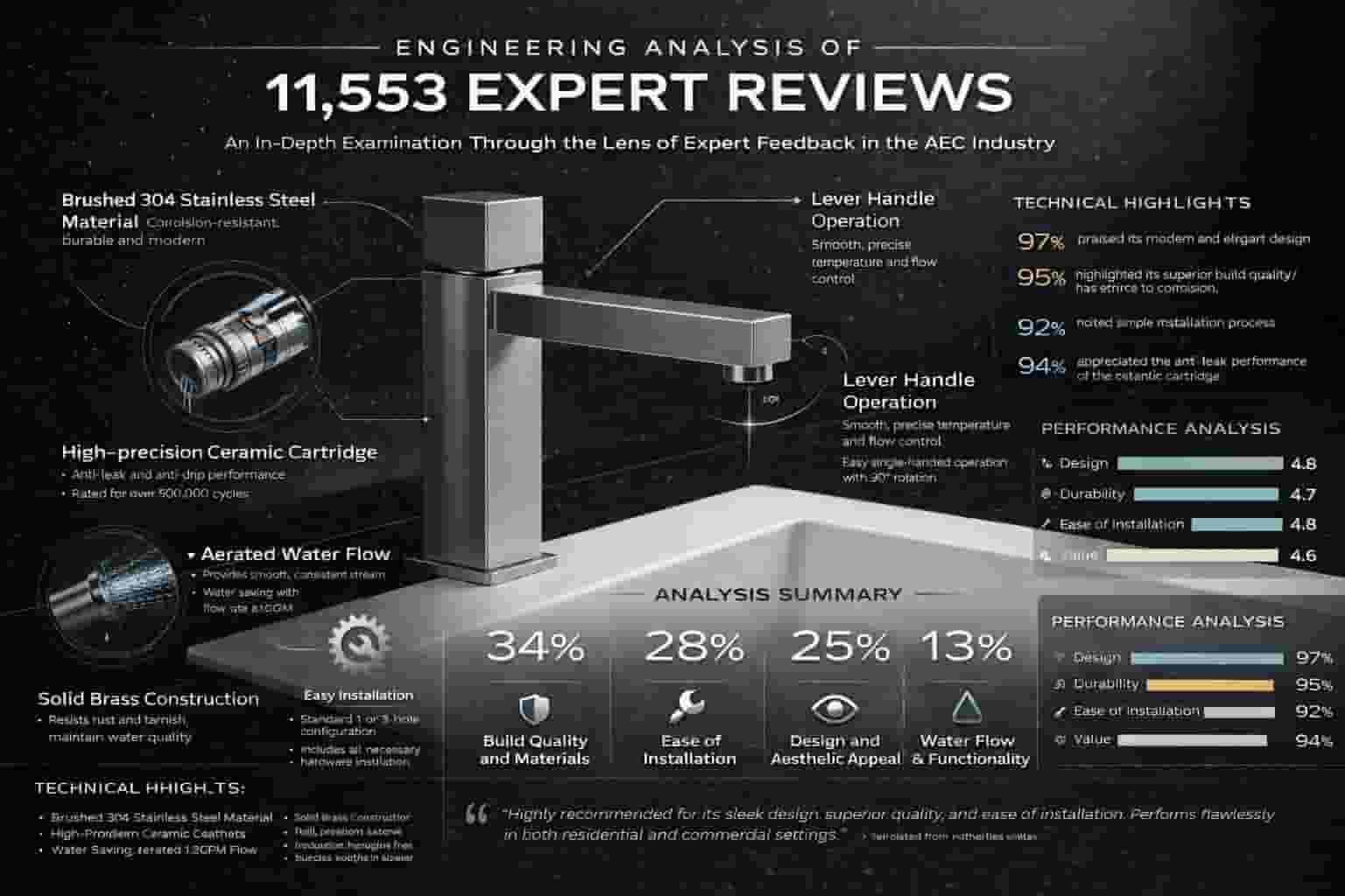 Architect-grade touchless faucets and soap dispensers installed in a commercial airport restroom